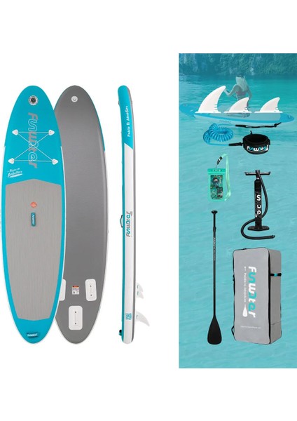 Adventure Paddle Şişme Sup Board/stand Up Paddle Board 320X83X15 cm Turkuaz modelleri