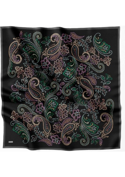 % 100 Twill Ipek Eşarp 4207D 34 modelleri