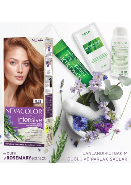 Intensıve 2\'li Set 8.32 Bal Köpüğü Kalıcı Krem Saç Boyası Seti fiyatları