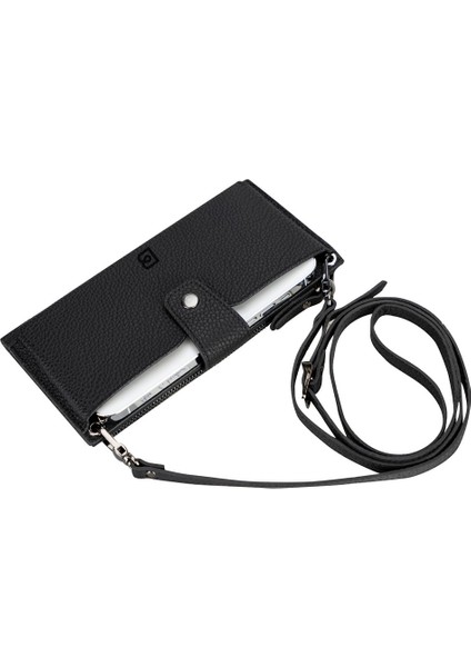 Lozan Strap 6.5 Inch Uyumlu Deri Kartlıklı Kılıf Erc1 Siyah fiyatları
