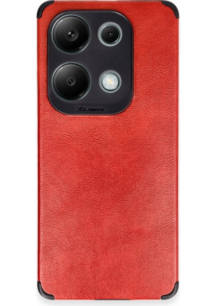 Xiaomi Redmi Note 13 4g Kılıf Loop Deri Silikon - KIRMIZI-(5796) - ?19?45E9-3G8719