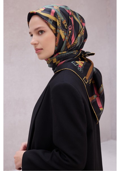 % 100 Twill Ipek Eşarp 4200D 01