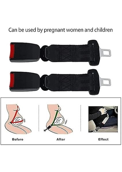 Kemer Uzatıcı (Kırmızı Renk Kayış) Çocuk Koltuğu Hamile ve Şişmanlara Uygundur (1 Adet) modelleri