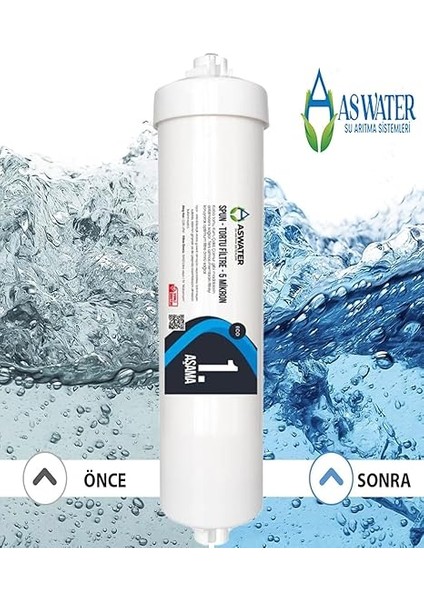 Water Ihlas Aura Cebilon -Plus-Silver-Platinum -Uyumlu Su Arıtma Filtre Seti Aw 5 Aşamalı fırsatları