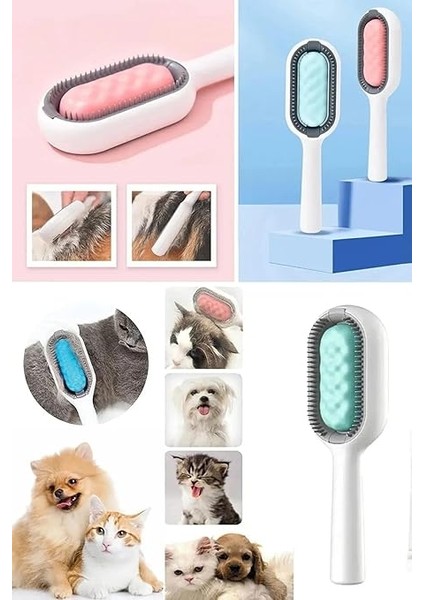 Islak Mendil Aparatlı Kedi Köpek Tüy Temizleyici Tarak 1 Adet Derin Temizlik İçin Tiftik Toplayıcı fırsatları