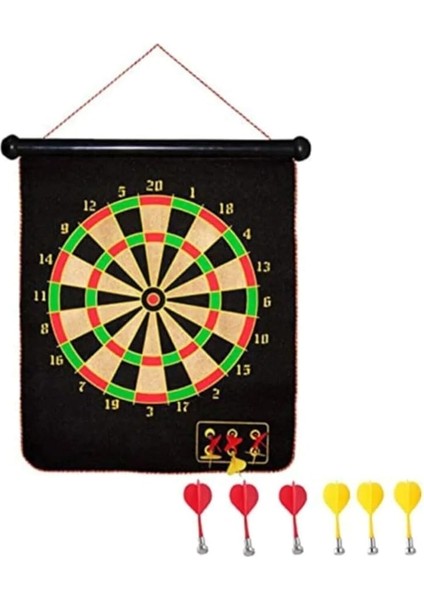 Dartboard Mıknatıslı Dart Oyunu Mıknatıs Uçlu Çift Taraflı Manyetik Dart CKS-208 indirimleri