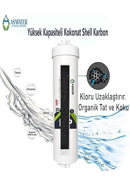 Water Ihlas Aura Cebilon -Plus-Silver-Platinum -Uyumlu Su Arıtma Filtre Seti Aw 5 Aşamalı indirimleri