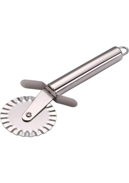 Çelik Tırtıklı Pizza Mantı Hamur Kesici Kesme Bıçağı Hamur Şekillendirme Ruleti fiyatları