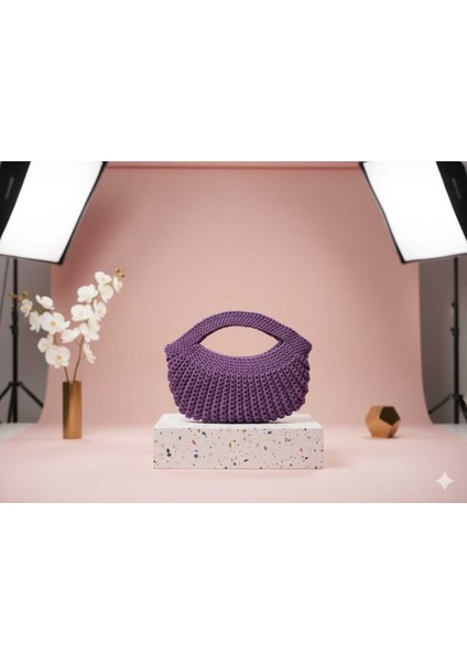 Midye Makrome Tığ Işi El Örgüsü Çanta modelleri