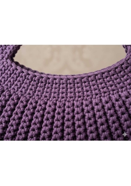 Midye Makrome Tığ Işi El Örgüsü Çanta fırsatları