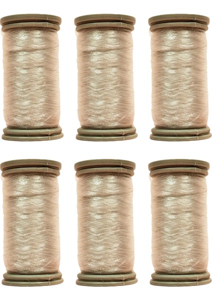 Hayalet Iplik 200 Metre Şeffaf Boncuk Düğme Ipi 6 Adet -