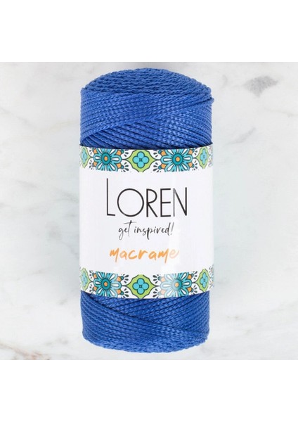 Loren Macrame Saks Mavi El Örgü Ipi - Rm 0252 - 34352