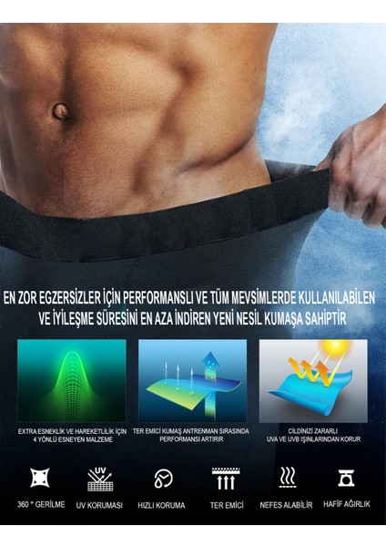 Uzun Prof Futbol Taytı Sporcu Taytı Futbol Tayt Şort Altı Tayt Futbolcu Taytı Koşu Taytı