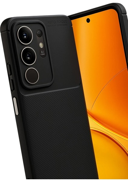 Vivo Y29S Auto Focus Karbon Kapak - SIYAH-(5796) - M318K731-R24318 modelleri