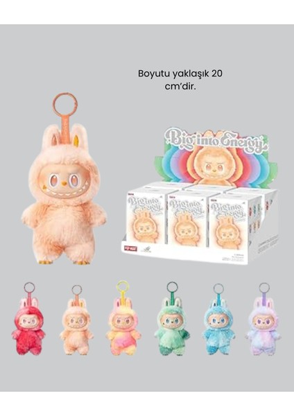 Dekoratif Yumuşak Labubu Peluş Figür – Koleksiyonluk ve Çocuklara Uygun Hediye - M086K621-R40 fiyatları