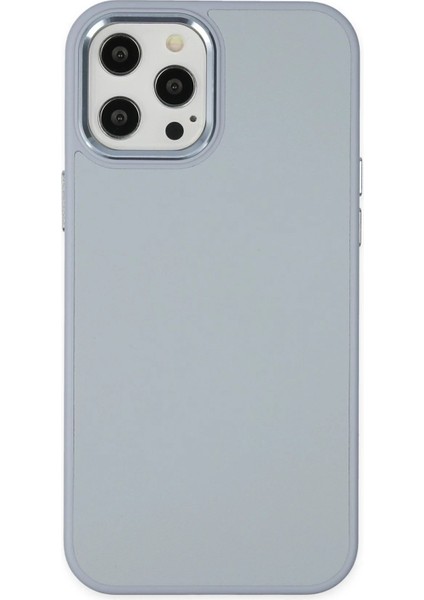 iPhone 12 Pro Max Kılıf Asya Deri Silikon - Sierra BLUE-(5796) - ?56?80E8-0G8056