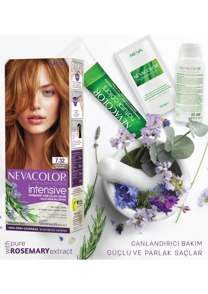 Intensıve 2\'li Set 7.32 Bal Kumral Kalıcı Krem Saç Boyası Seti fiyatları