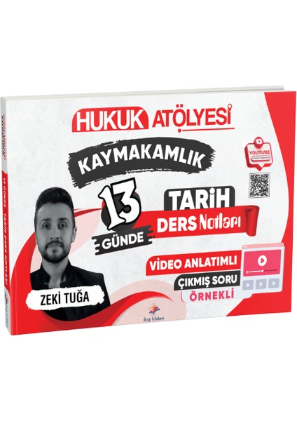 Dizgi Kitap Yayınları Hukuk Atölyesi Kaymakamlık Çıkmış Soru Örnekli 13 Günde Tarih Ders Notları Zeki Tuğa