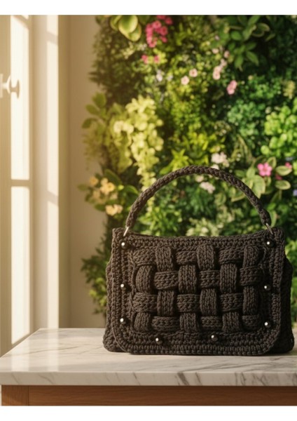 Bulmaca Model Makrome Tığ Işi El Örgüsü Çanta fırsatları