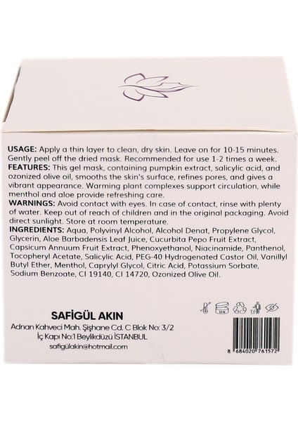 Elaure Balkabağı Özlü Jel Maske (50 Ml) fiyatları