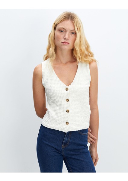 Yeni Sezon V Yaka Dokulu Kadın Atlet