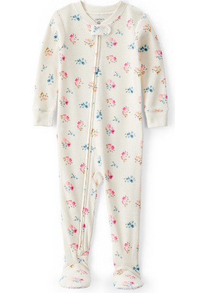 Kız Çocuk Ekru Uyku Tulumu