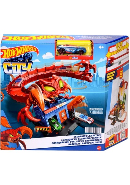 Bfs HDR29 Hot Wheels Düşman Yaratıklar Oyun Seti modelleri