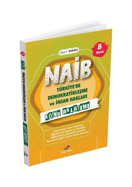 Dizgi Kitap Yayınları Kaymakamlık Naib Insan Hakları Konu Anlatımı ve Çözümlü Sorular 8. Baskı Oğuz Sami Tarhan