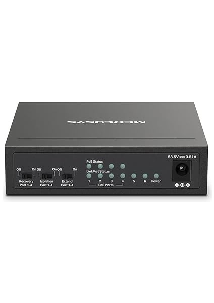 MS106LP, 6-Port 10/100MBPS Desktop Switch With 4-Port Poe+ modelleri