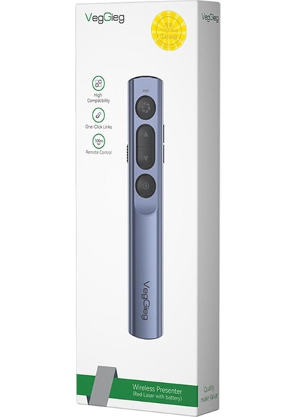 Kırmızı Lazer Presenter Kablosuz Sunum Kumandası modelleri