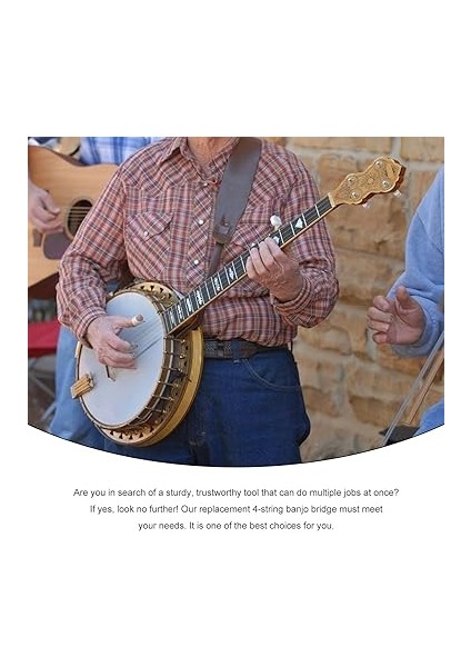 3 Adet Banjo Aksesuarı Banjo Köprüsü Gitar Köprüsü Yedek Gül Ağacı Akçaağaç fırsatları