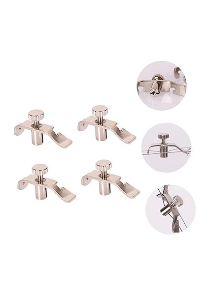 16 Adet Erhu Ince Ayarı Keman Akortçusu Düdük Erhu Tuner Akustik Gitar Tuner Erhu Aksesuarları Erhu Pikap Erhu Ince Ayarlayıcılar Erhu Ayar Araçları Teller Paslanmaz Çelik Ukulele fırsatları