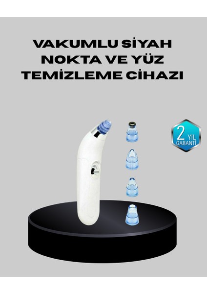 5 Kademeli Vakumlu Gözenek Temizleyici – Su Geçirmez ve Taşınabilir Siyah Nokt - ?43?61E3-5G8