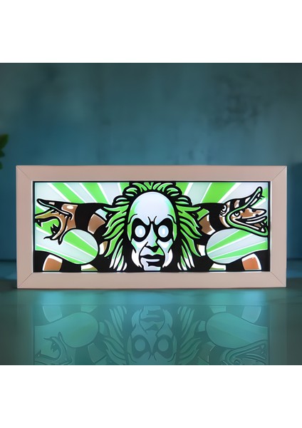 Beetlejuice Kabus Tiyatrosu LED Işık Kutusu