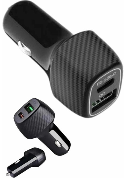 Araç Içi Hızlı Şarj Soketi 38W Oto Çakmaklık Type-C Araba Çakmaklık modelleri