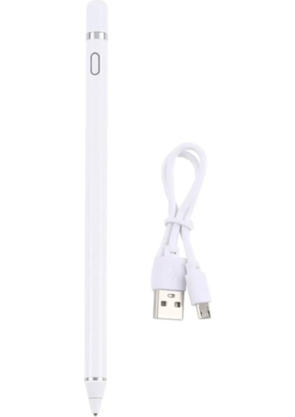K2262 iPad Uyumlu Dokunmatik Stylus Kalem - BEYAZ-(5796) - ?95?59E9-7G7095