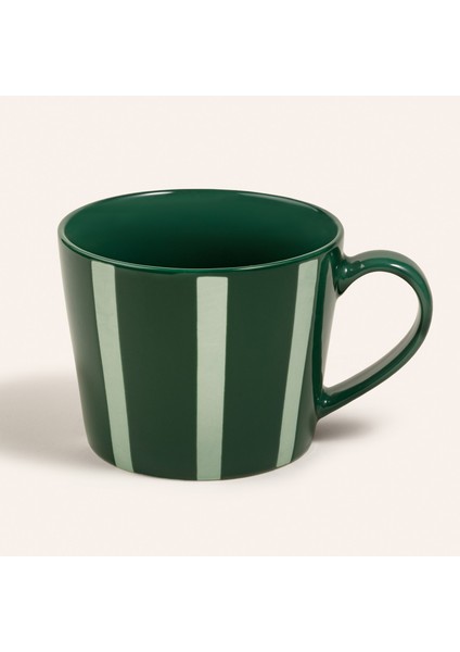 Luohu Porselen Kupa 360 Ml Yeşil