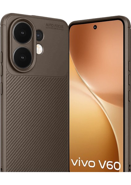 Vivo V60 5g Auto Focus Karbon Kapak - KAHVERENGI-(5796) - ?10?23E3-0G2510 fiyatları