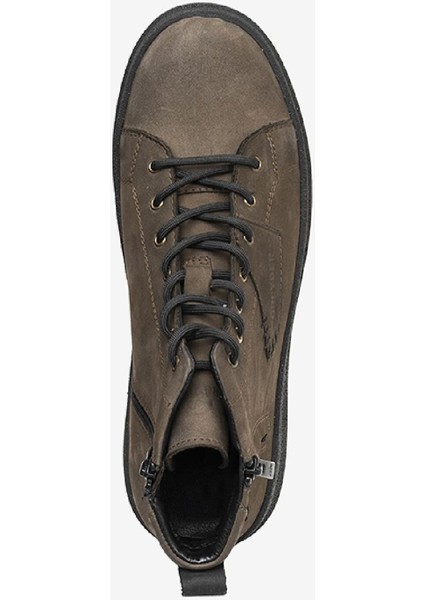 Erkek Duman Hakiki Deri Sneaker Bot 3K1UB16373