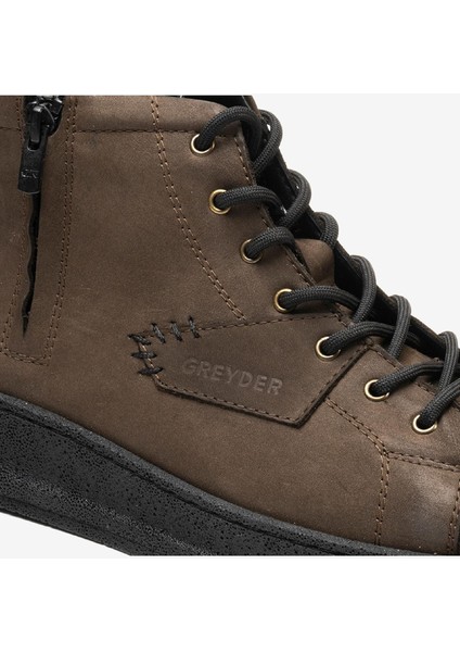 Erkek Duman Hakiki Deri Sneaker Bot 3K1UB16373