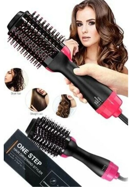 One Step Saç Şekillendirici ve Saç Düzleştirici Fön Tarağı (4940)
