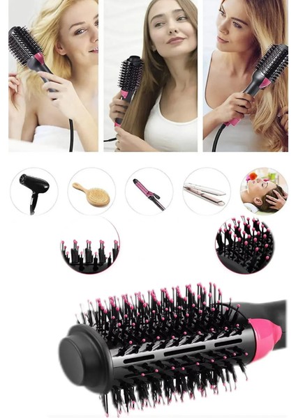 One Step Saç Şekillendirici ve Saç Düzleştirici Fön Tarağı (4940) fiyatları