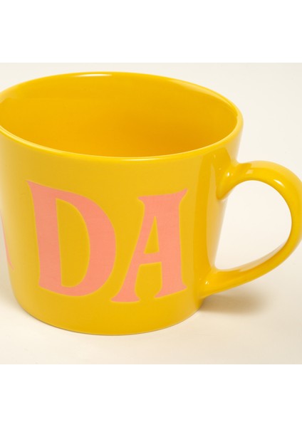 Luohu Porselen Kupa 360 Ml Sarı fırsatları