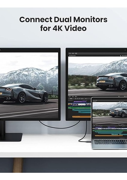 Thunderbolt 4.0 40GBPS 100W 8k Data Görüntü Kablosu 80CM indirimleri