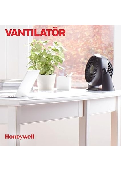 Turboforce Turbo Vantilatör HT900E, Sessiz Soğutma, 90 Dereceye Kadar Ayarlanabilir Eğim Açısı, 3 Hız Ayarı, Duvara Montaj, Masa Vantilatörü - Siyah fırsatları