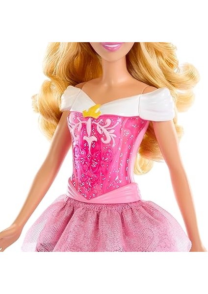 Disney Prensesi Aurora Bebek ve Aksesuarları HLW09 Pembe Renkli Disney Prenses Temalı Oyuncak fırsatları