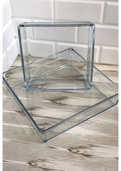 Heyf Paşabahçe 159129 Borcam Premium Kare Tepsi 2'li Set fiyatları