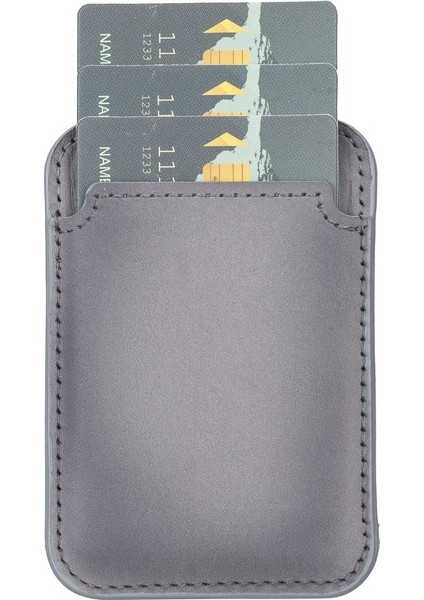 Maggy Deri Kartlık RST9EF Gri