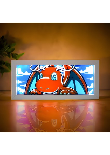 Efsane Ejderha Dragonite LED Işık Kutusu
