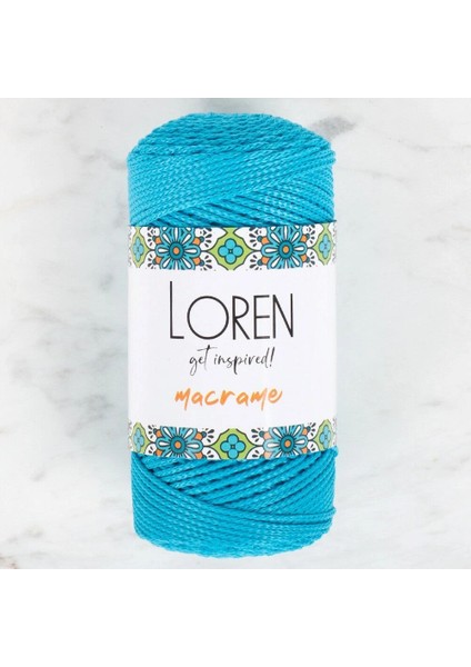 Loren Macrame Turkuaz El Örgü Ipi - Rm 0232 - 34351